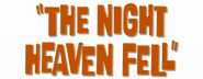 Logo of The Night Heaven Fell image size 800x310