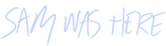 Logo of Sam Was Here image size 1325x376