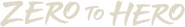 Logo of Zero to Hero image size 1278x185
