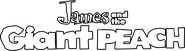Logo of James and the Giant Peach image size 1600x444