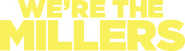 Logo of We're the Millers image size 4318x1200
