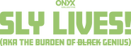 Logo of SLY LIVES! (aka The Burden of Black Genius) image size 3622x1300