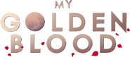 Logo of My Golden Blood image size 693x309