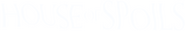 Logo of House of Spoils image size 1177x196
