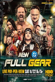 Poster of AEW Full Gear 2025 image size 900x1350
