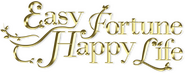 Logo of Easy Fortune Happy Life image size 1272x503