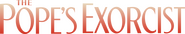 Logo of The Pope's Exorcist image size 3164x580