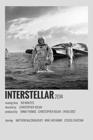 Poster of Interstellar image size 2000x3000