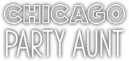 Logo of Chicago Party Aunt image size 426x201