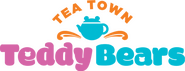 Logo of Tea Town Teddy Bears image size 1800x693