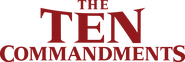 Logo of The Ten Commandments image size 2000x672