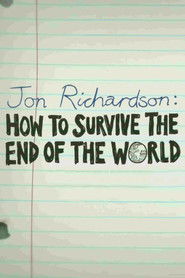 Jon Richardson: How to Survive The End of the World Poster