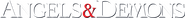Logo of Angels & Demons image size 1525x146