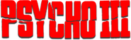 Logo of Psycho III image size 788x242