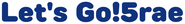 Logo of Let's GO!5rae image size 966x127