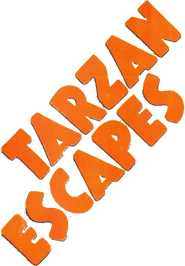 Logo of Tarzan Escapes image size 793x1141