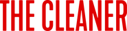 Logo of The Cleaner image size 1610x401