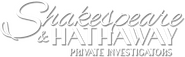 Logo of Shakespeare & Hathaway - Private Investigators image size 788x242