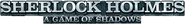 Logo of Sherlock Holmes: A Game of Shadows image size 1276x168