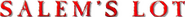 Logo of Salem's Lot image size 780x73