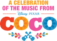 Logo of A Celebration of the Music from Coco image size 1805x1300