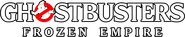 Logo of Ghostbusters: Frozen Empire image size 1600x320