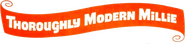 Logo of Thoroughly Modern Millie image size 790x187