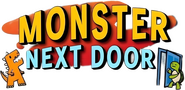 Logo of Monster Next Door image size 4012x1941