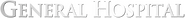 Logo of General Hospital image size 1037x99