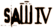 Logo of Saw IV image size 2437x1299