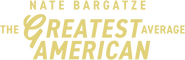 Logo of Nate Bargatze: The Greatest Average American image size 630x204