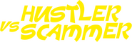 Logo of Hustler vs Scammer image size 1274x412