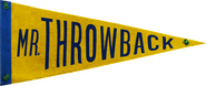Logo of Mr. Throwback image size 708x298
