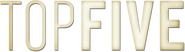 Logo of Top Five image size 1272x360