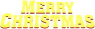 Logo of Merry Christmas image size 1797x560