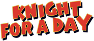 Logo of A Knight for a Day image size 677x298