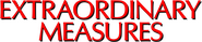 Logo of Extraordinary Measures image size 785x166