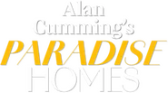 Logo of Alan Cumming's Paradise Homes image size 819x456