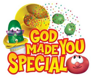 Logo of VeggieTales: God Made You Special image size 401x342
