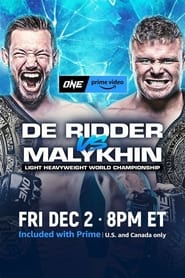 ONE on Prime Video 5: De Ridder vs. Malykhin