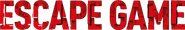 Logo of Escape Room image size 1318x212