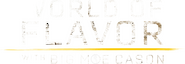 Logo of World of Flavor with Big Moe Cason image size 3840x1323
