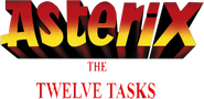 Logo of The Twelve Tasks of Asterix image size 1112x538
