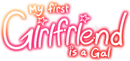 Logo of My First Girlfriend is a Gal image size 651x310