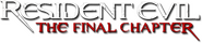 Logo of Resident Evil: The Final Chapter image size 791x169