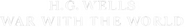 Logo of HG Wells: War with the World image size 908x131