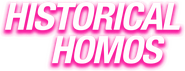 Logo of Historical Homos image size 2867x1105