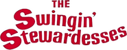 Logo of The Swingin' Stewardesses image size 559x222