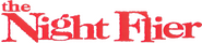 Logo of The Night Flier image size 796x174