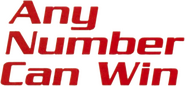 Logo of Any Number Can Win image size 831x387
